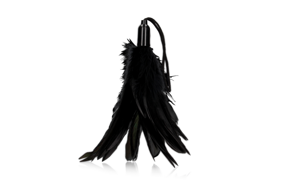 Small Feather Tickler Black - Playful, Soft & Sensual