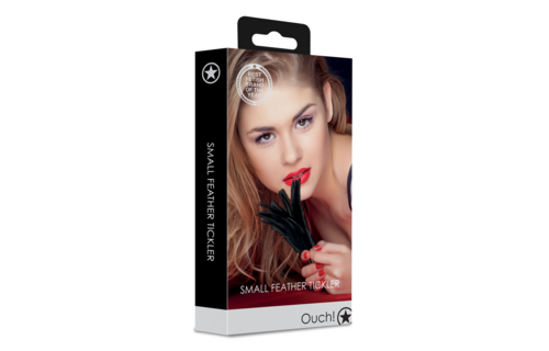 Small Feather Tickler Black - Playful, Soft & Sensual