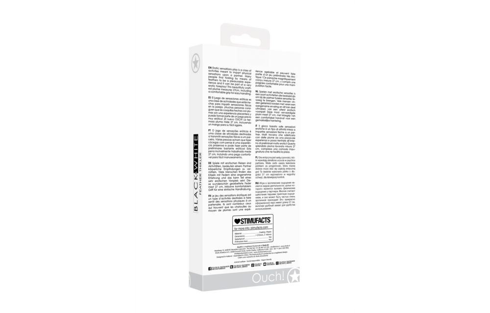 Tickle Feather 27 cm – Sensual Stimulation for Pleasure