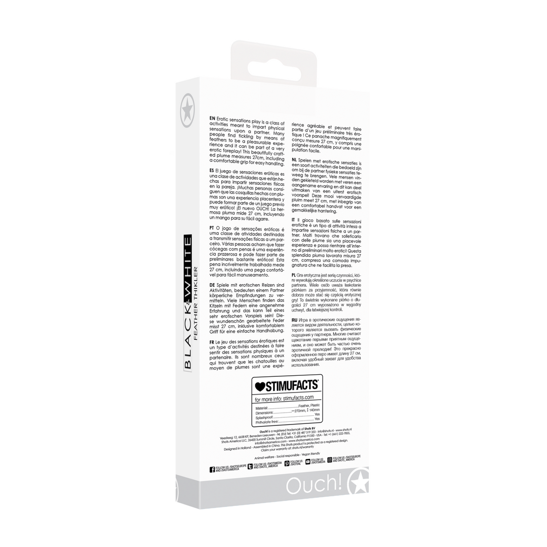 Feder Tickle 27 cm – Sinnliche Stimulation für Vergnügen