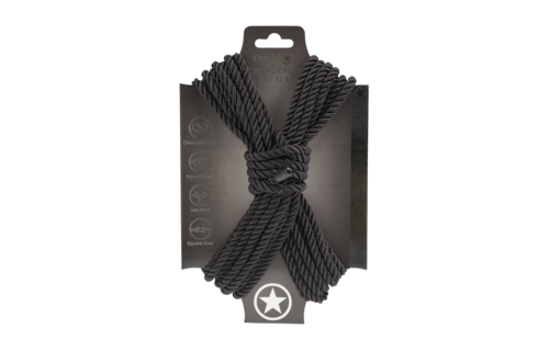 Polyester Bondage Rope 10M Black – Strong & Sensual