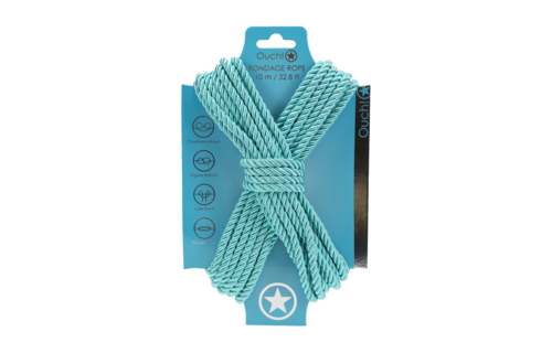 Polyester-Bondage-Seil Blau 10 m – Stark & Seidenweich