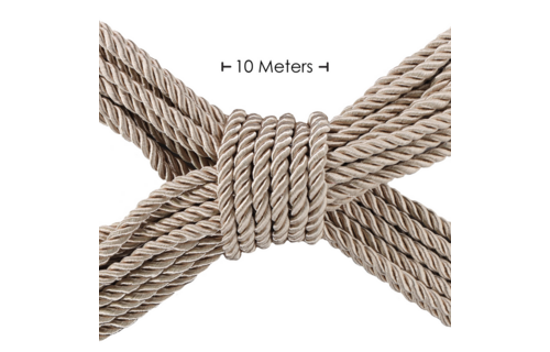 Polyester Bondage Touw - 10 m / 32,8 ft - Goud