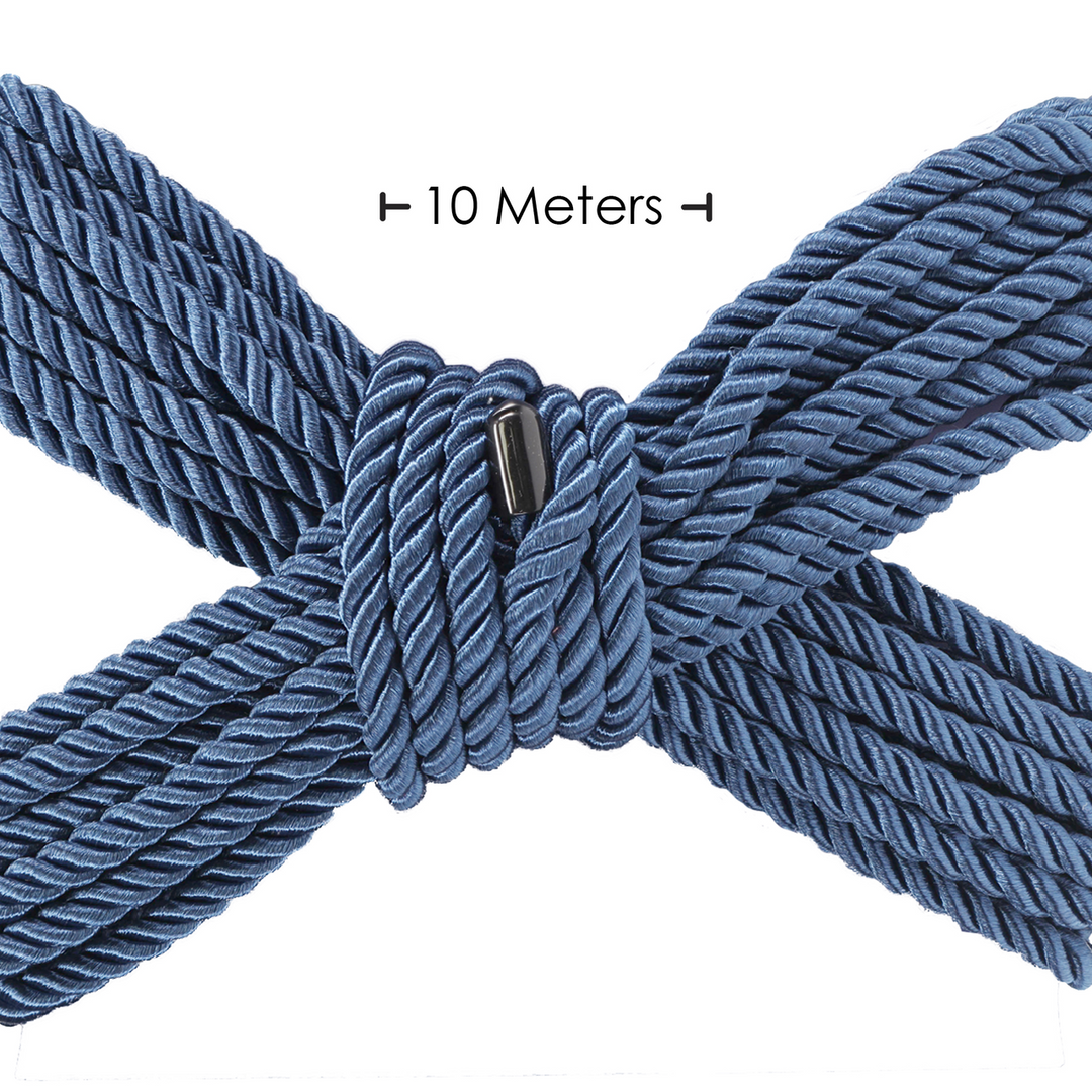 Polyester Bondage Rope - 32.8 ft / 10 m - Navy Blue