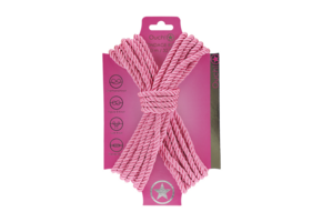 Polyester Bondage Rope Pink 10M – Strong & Sensual