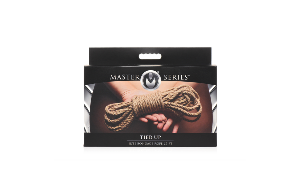 Tied Up Jute Bondage Rope 7.6M – Natural & Strong
