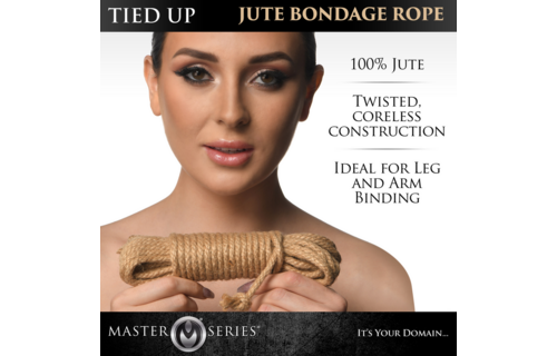 Tied Up Jute Bondage Rope 7.6M – Natural & Strong