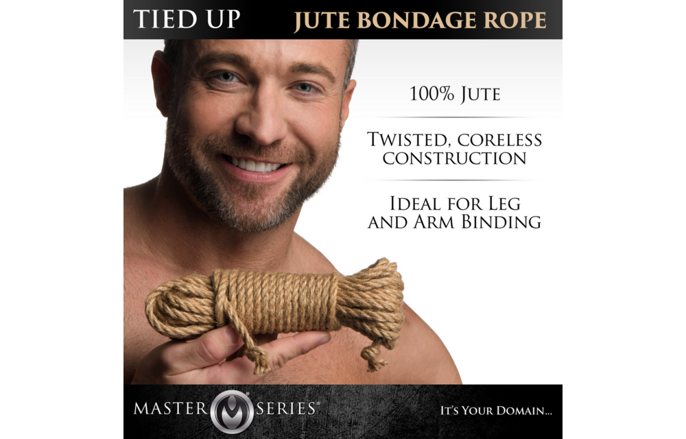 Tied Up Jute Bondage Touw 7,6M – Natuurlijk & Sterk