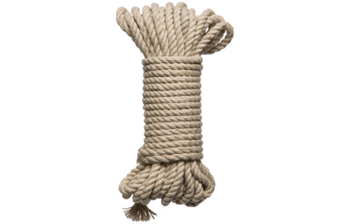 Bind En Tie 6 mm Hanfseil – natürlich & robust 30 ft
