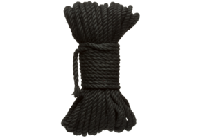 Bind And Tie Jute Bondage Rope 6Mm Black – Strong & Comfortable