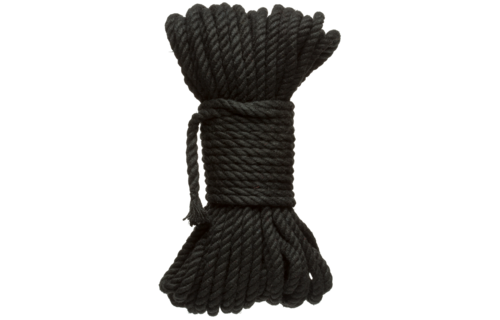 Bind And Tie Jute Bondage Rope 6Mm Black – Strong & Comfortable