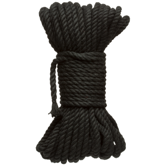 Bind And Tie Jute Bondage Rope 6Mm Black – Strong & Comfortable