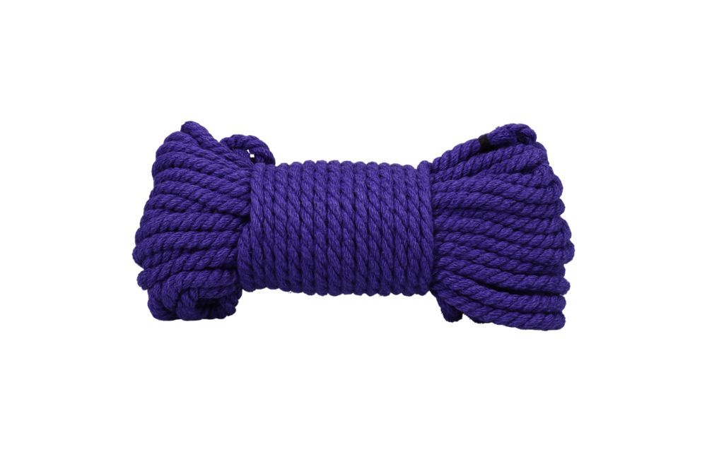 Bind And Tie 6Mm Hennep Bondage Touw - 50 Ft Paars
