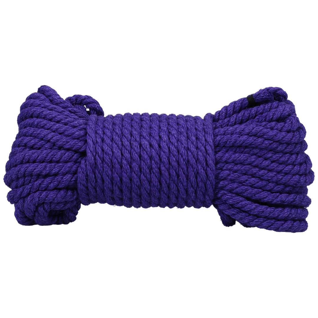 Bind And Tie 6Mm Hemp Bondage Rope - 50 Ft Purple