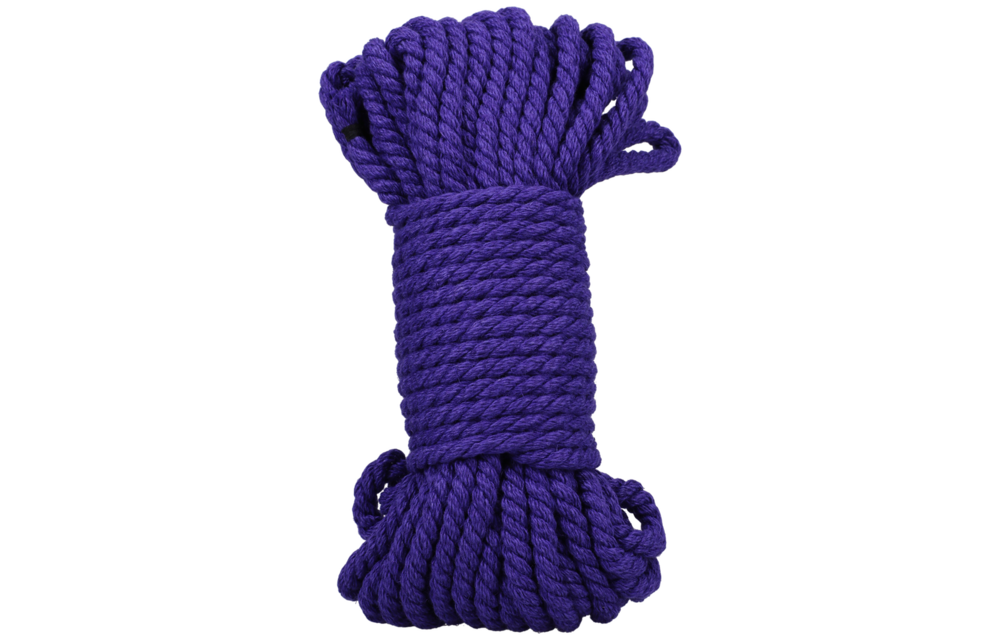 Bind And Tie 6 mm Hanf-Bondage-Seil – 50 ft violett