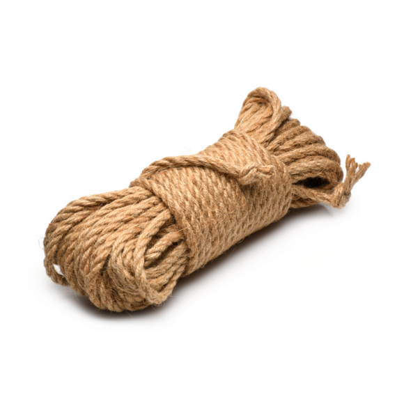 Tied Up Jute Bondage Rope 15.2 M – Strong & Natural
