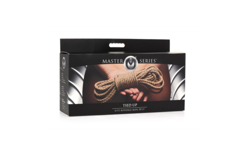 Tied Up Jute Bondagetouw 15,2 M – Sterk & Natuurlijk