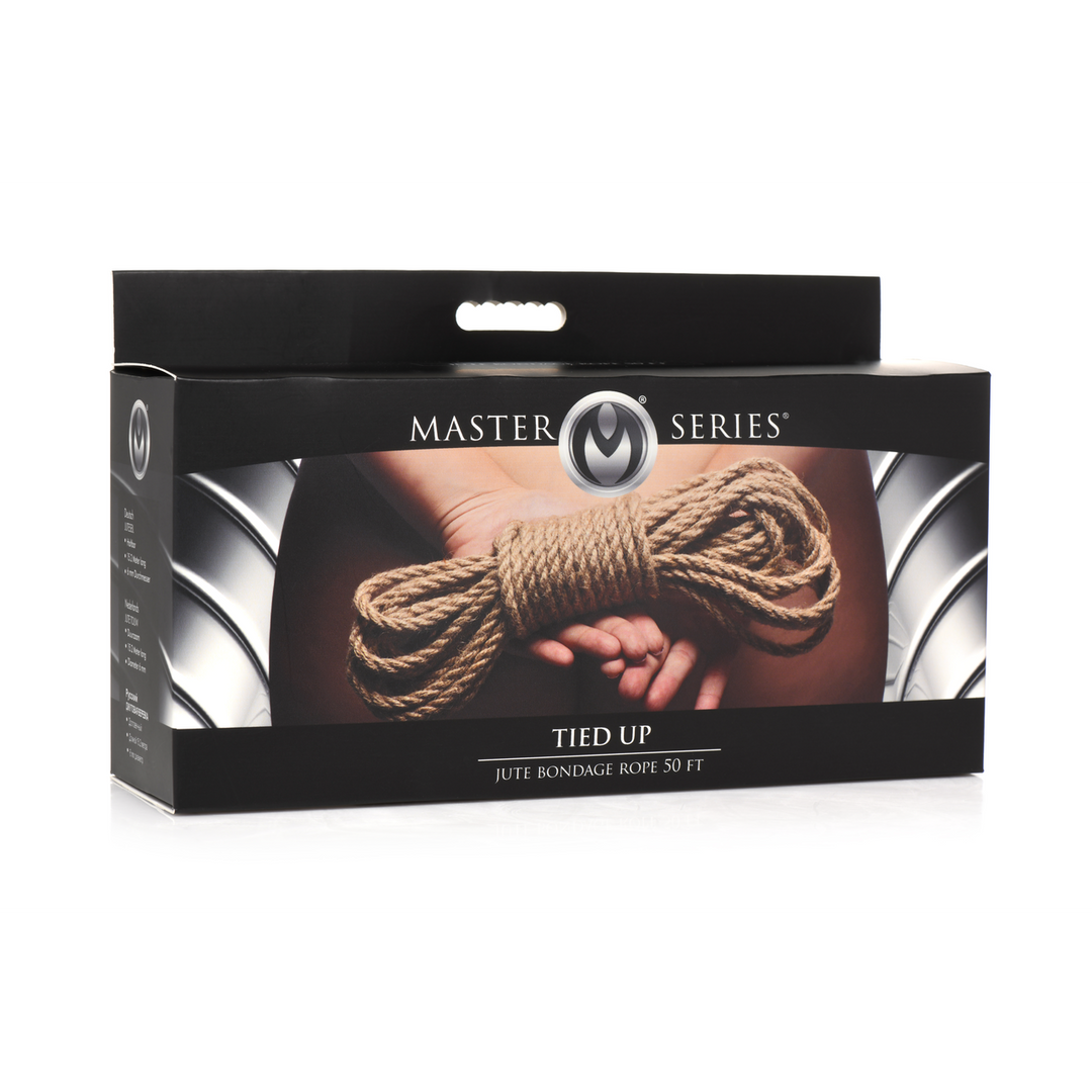 Tied Up Jute Bondagetouw 15,2 M – Sterk & Natuurlijk