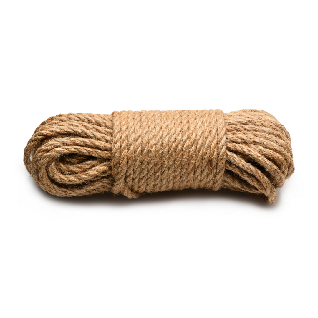 Tied Up Jute Bondage Rope 15.2 M – Strong & Natural