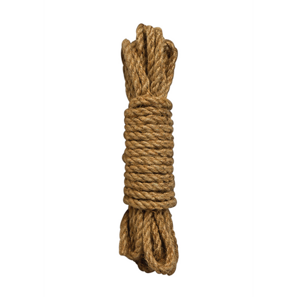 Shibari-Touw 10 M | Sterk Hennep Bondage Accessoire