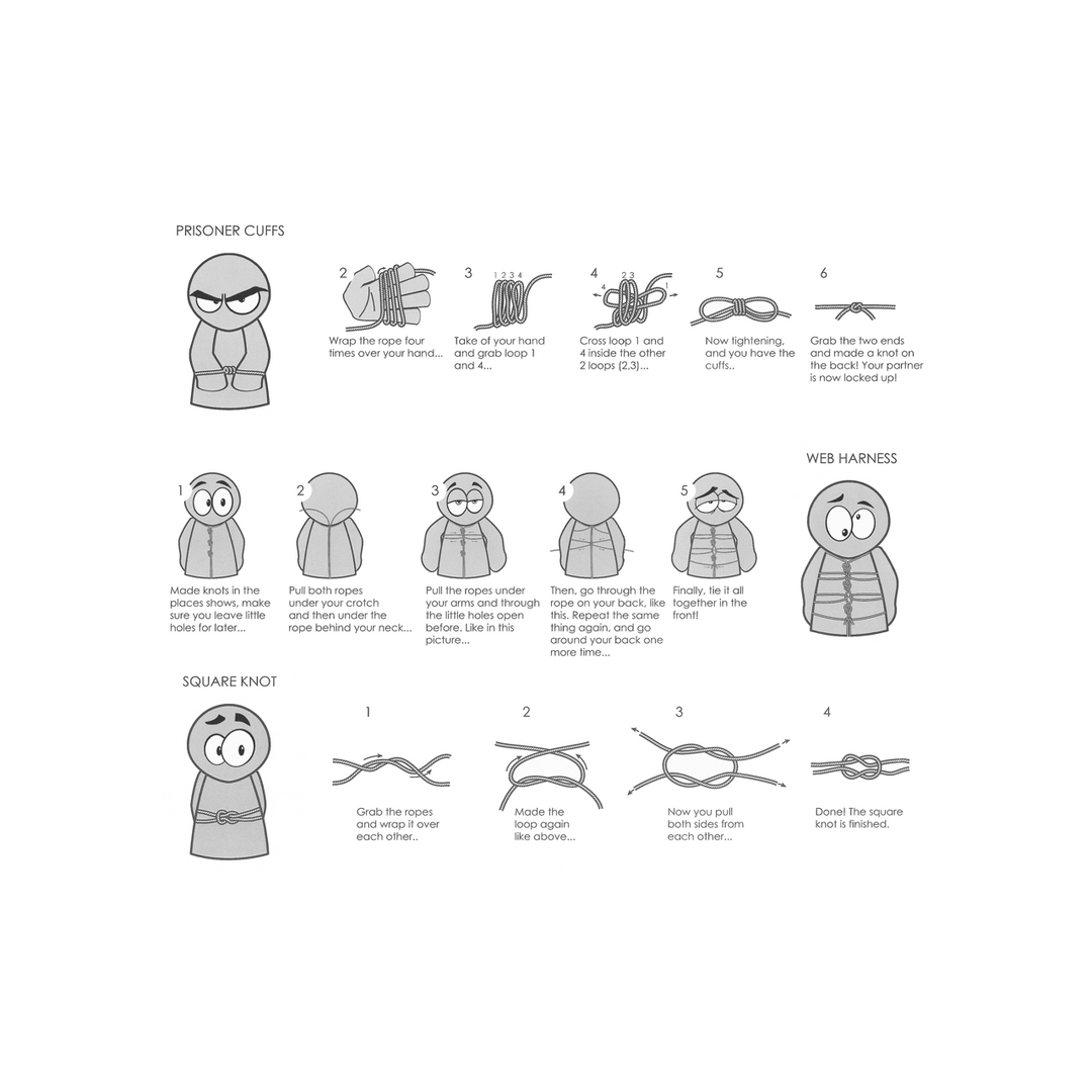 Shibari-Touw 10 M | Sterk Hennep Bondage Accessoire