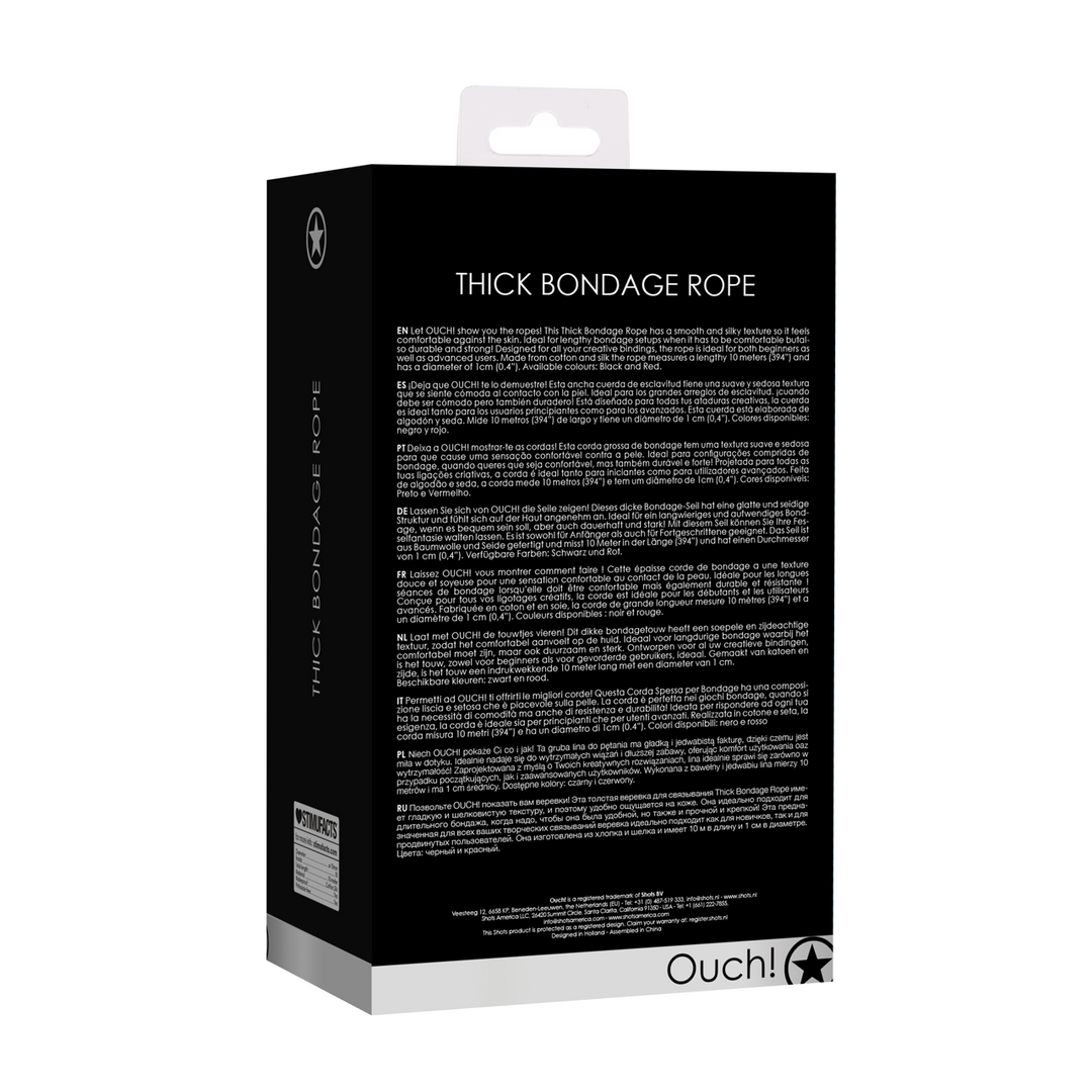 Dikke Bondage Touw - 10 m