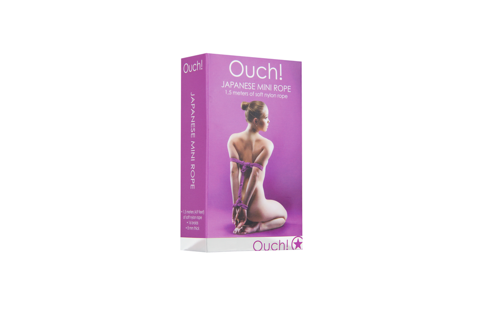 Japanese Mini Rope Purple 1.5M – Exciting Dominance Play Set