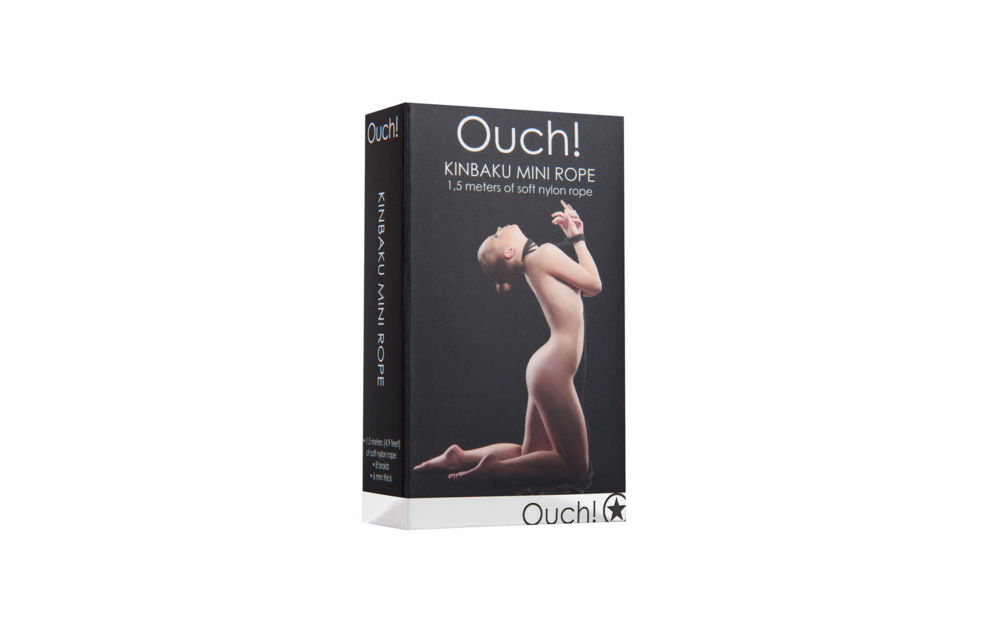 Kinbaku Mini Touw 1,5M – Dominantie & Passie Bondage