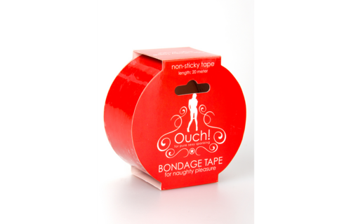 Bondage Tape 20M Rood – Niet-Klevend & Stevige Grip