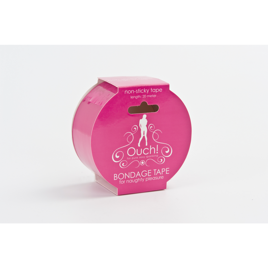 Bondage Tape Pink 20M – Comfortable & Non-Sticky PVC