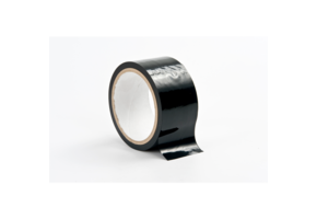 Bondage Tape 20M Black PVC - Non-Sticky & Comfortable