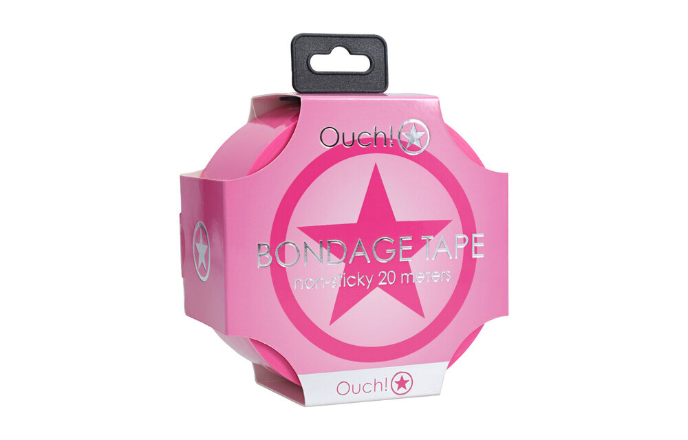 PVC Antikleef Tape - 20 m - Roze