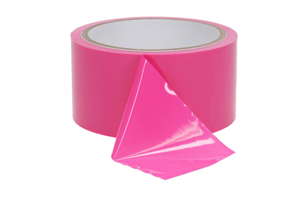 Pvc Antikleef Tape Roze 20M – Knoopvrij & Huidvriendelijk