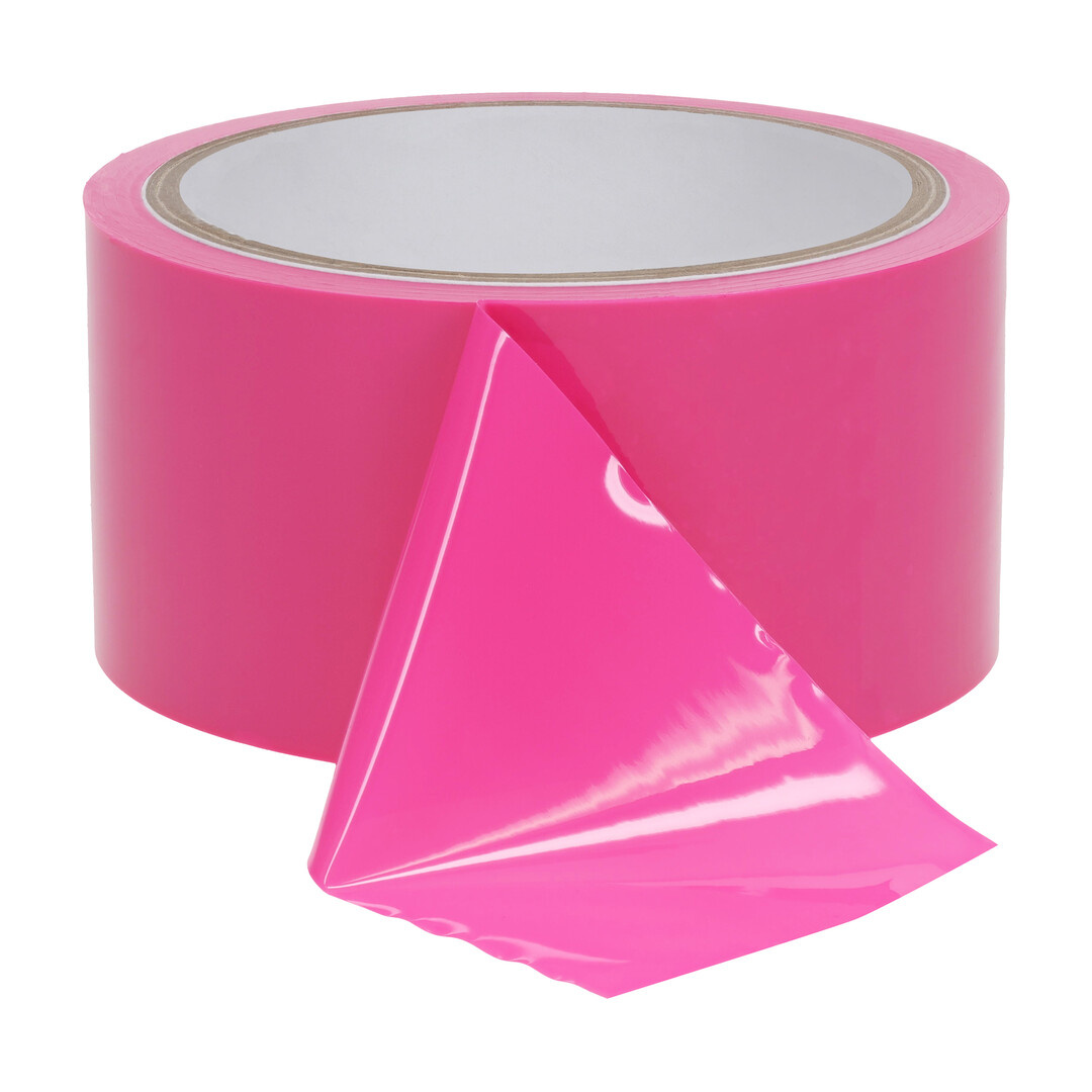 PVC Antikleef Tape - 20 m - Roze