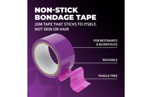 PVC Antihaftband - 20 m - Lila