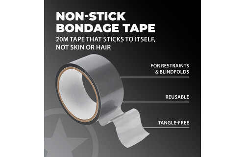 PVC-Nichtklebeband 20 m silber – Knotenfrei & komfortabel