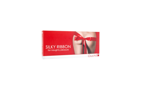Silky Red Ribbon Ouch! - Playful & Seductive BDSM