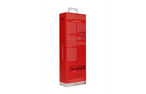 Japanse Touw 5 M Rood | Bondage Nylon Speel Dominerend