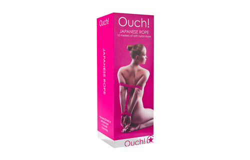 Japanese Rope 10M Pink | Bondage Set for Exciting Play