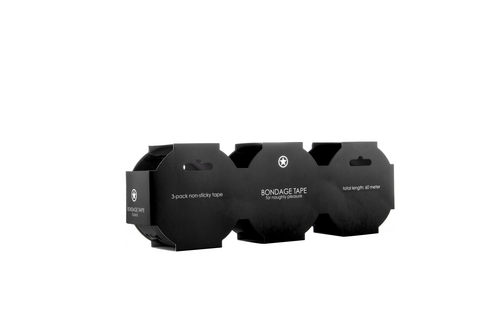 Bondage Tape 3 Stuks - Pijnloos & Stijlvol Spelen