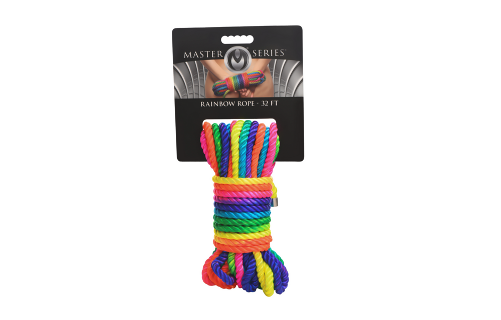 Rainbow-Seil Neon 32 Ft – Starkes Bondage-Seil Shibari BDSM