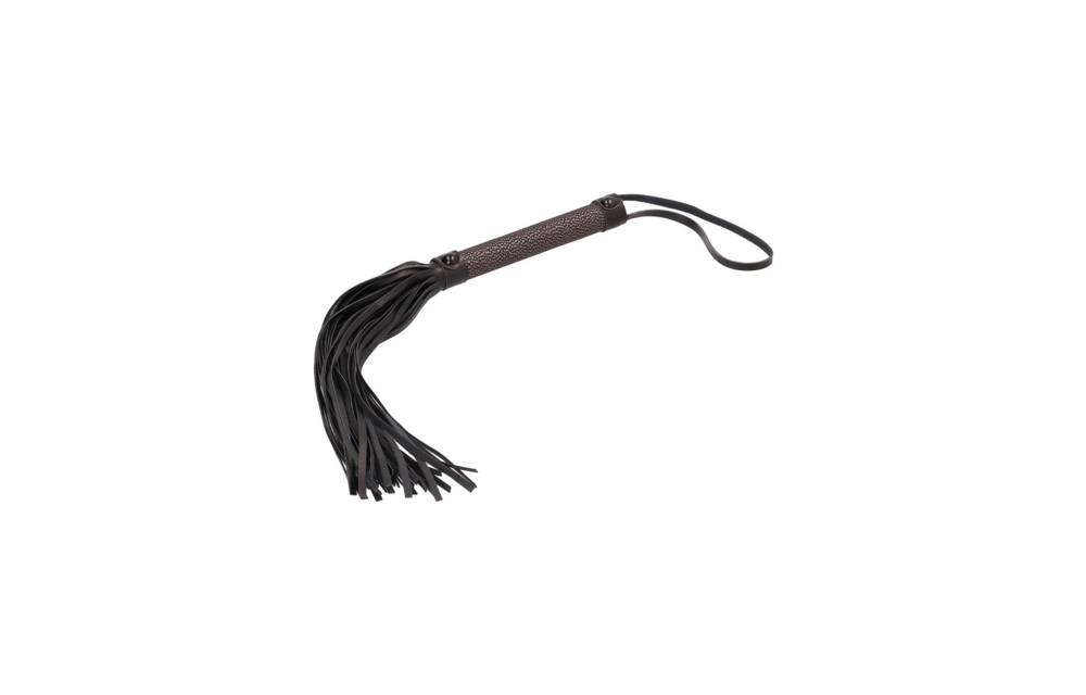 Flogger Titaniumgrijs – Duurzame Bdsm Zweep | Ouch! By Shots