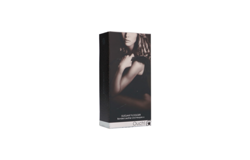 Flogger Titaniumgrau – Langlebige BDSM-Peitsche | Ouch! By Shots