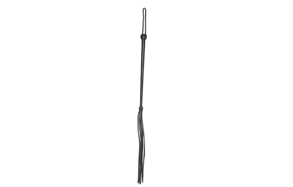 Prowler RED Lange Handgreep Zweep | 108cm Leren BDSM Zweep