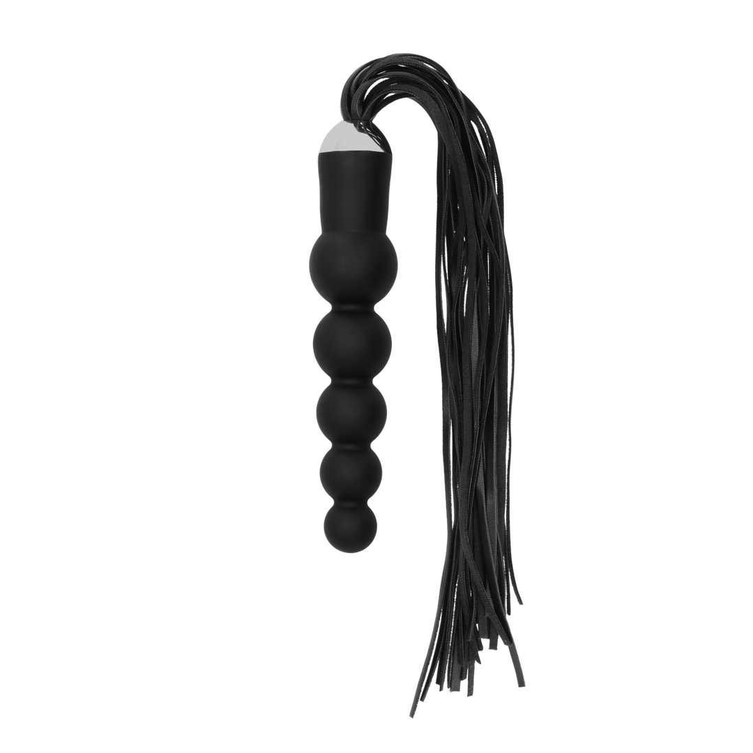 Zweep met Gebogen Silicone Dildo