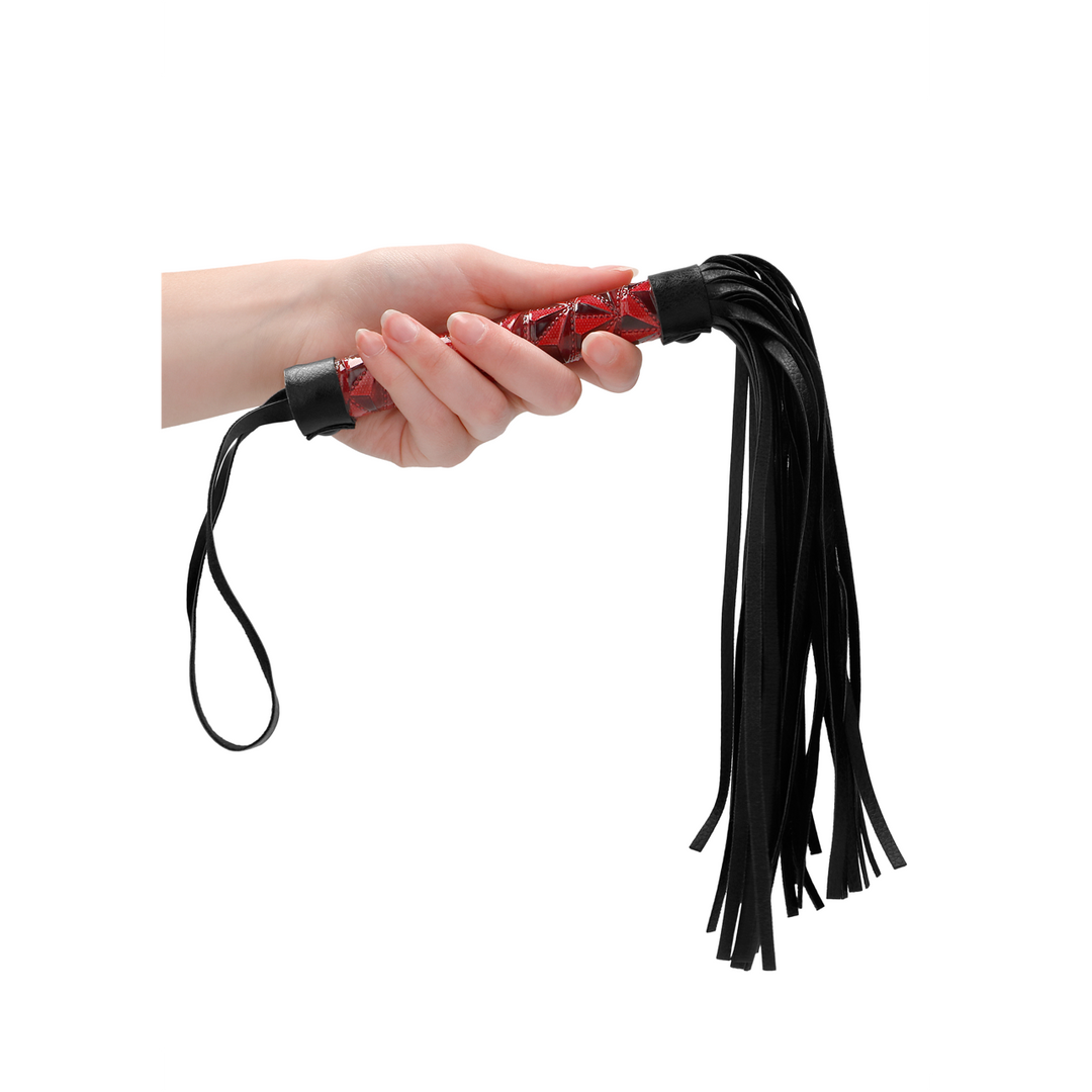Ouch!-Zweep Rood 38,5 Cm | Krachtige Bdsm Zweep Kopen