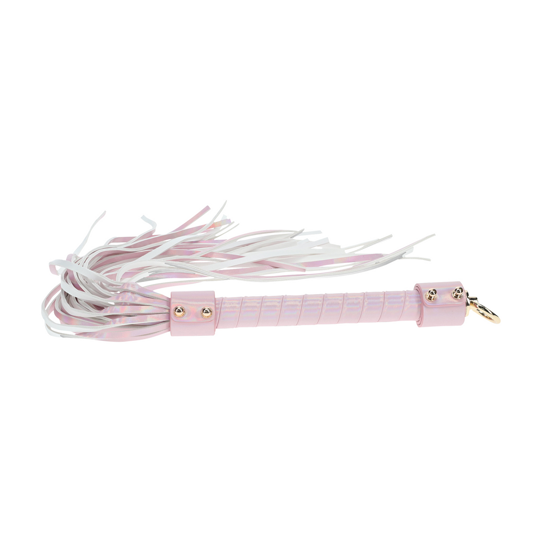 Paris Collection Flogger Roze - Stijlvolle Krachtige Zweep