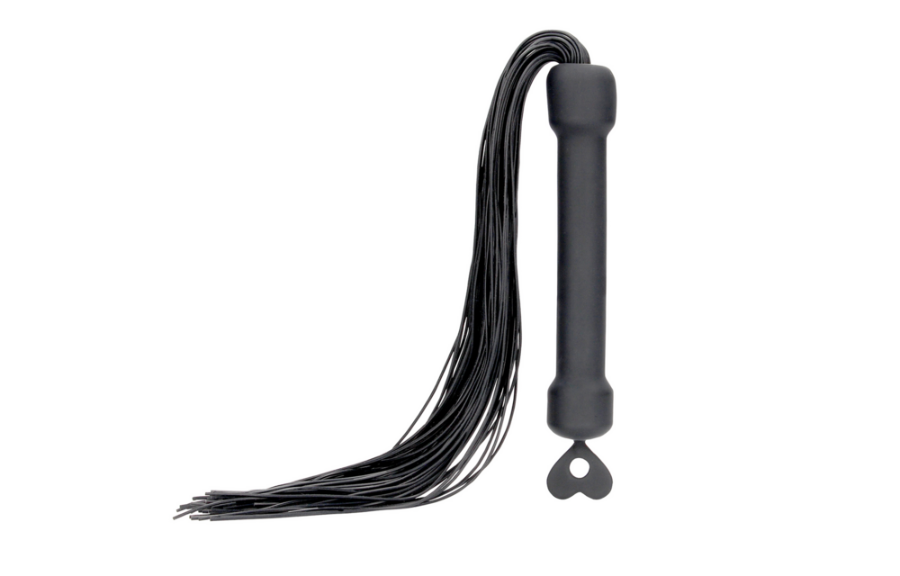 Beginners Silicone Whip - Black