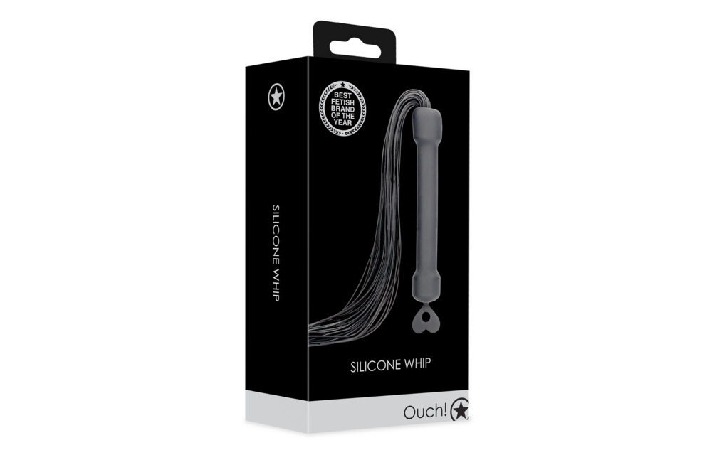 Beginners Silicone Whip - Black