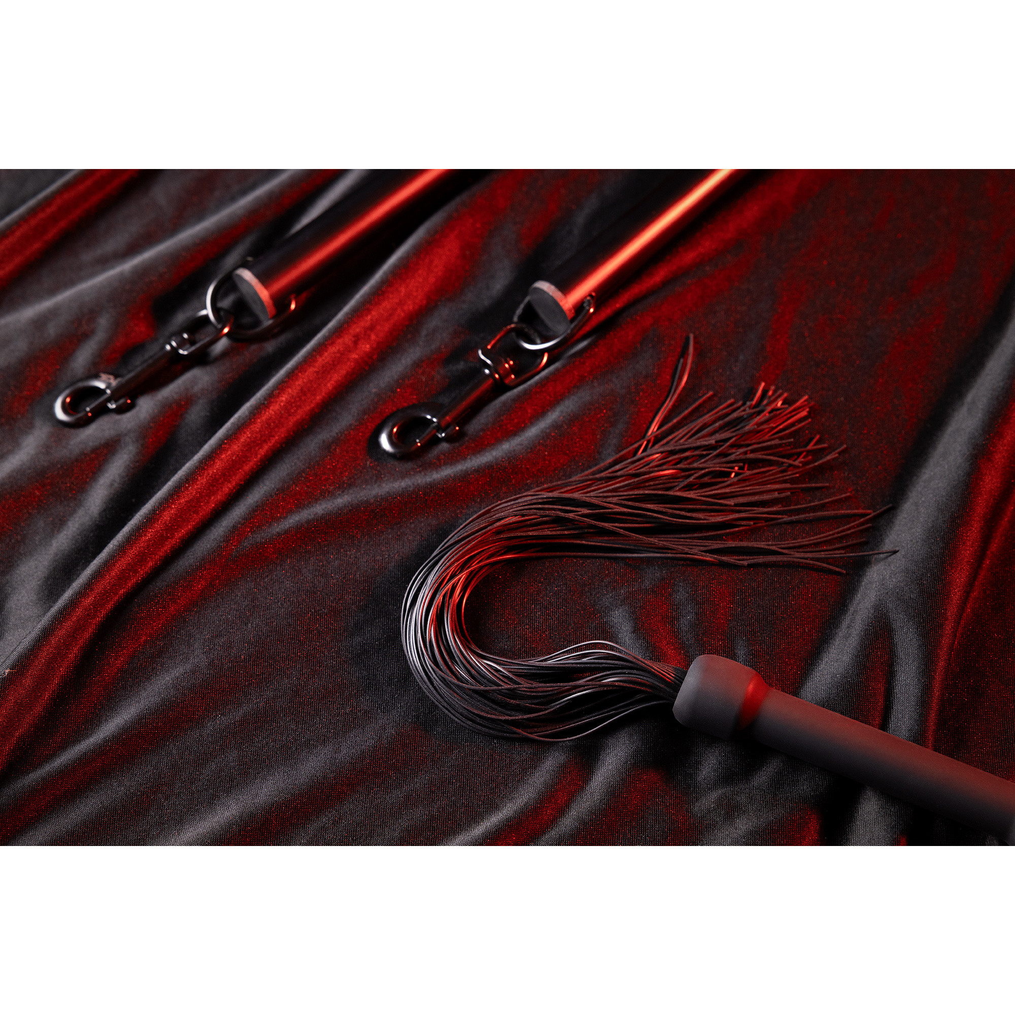 Beginners Silicone Flogger Black - Powerful & Versatile